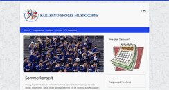 Desktop Screenshot of karlsrudmusikkorps.no